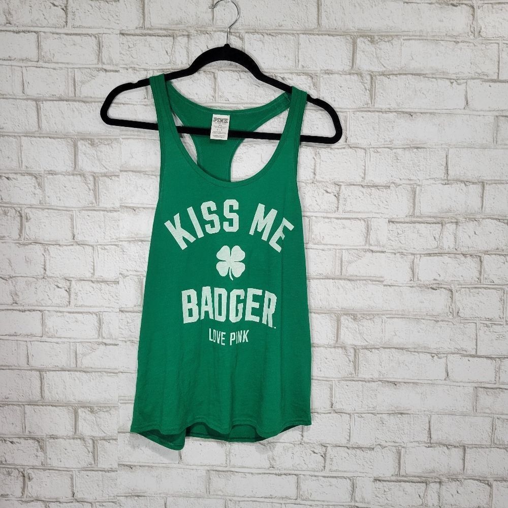 Victoria's Secret "Kiss Me" graphic tank